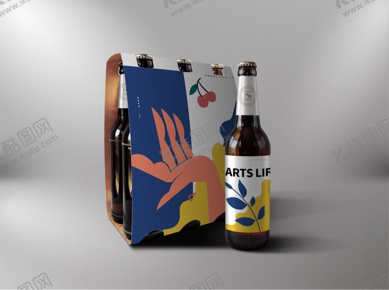 编号：87402609241432166447【酷图网】源文件下载-啤酒样机