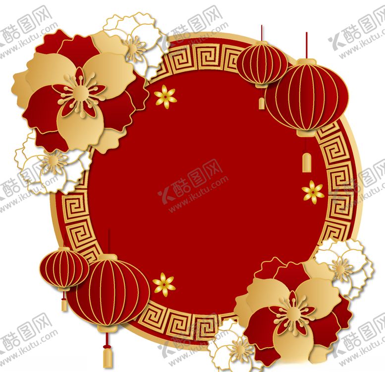 编号：35128003270926469666【酷图网】源文件下载-喜庆边框标题栏