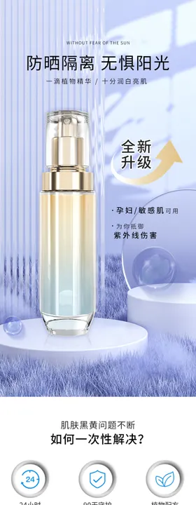 护肤品详情页