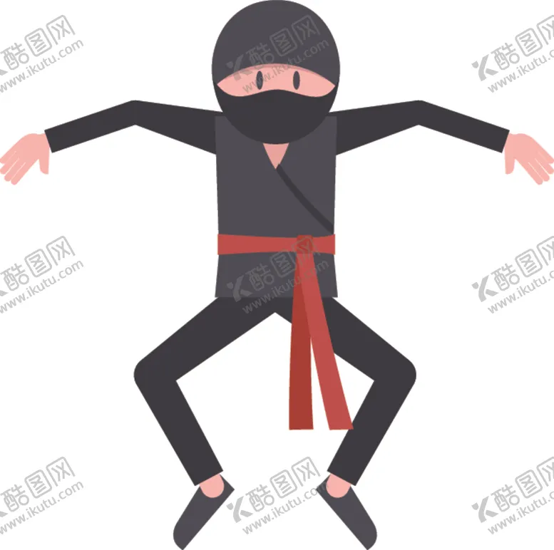 编号：49038003261408236262【酷图网】源文件下载-卡通忍者