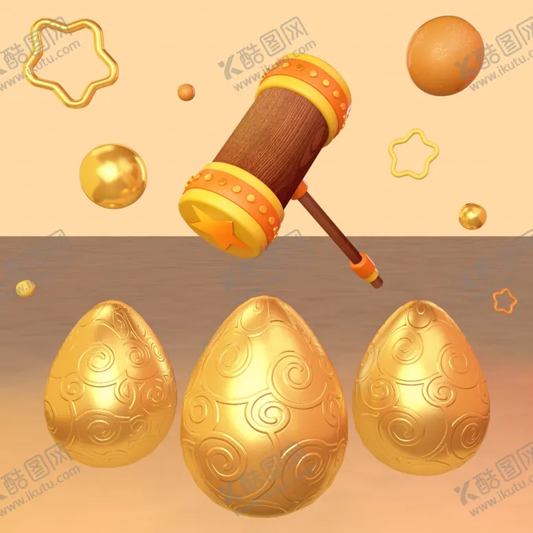 编号：53562607010237016917【酷图网】源文件下载-砸金蛋