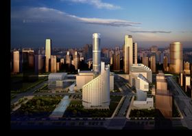 鸟瞰效果图