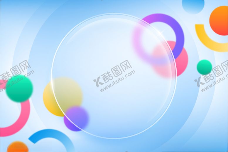 编号：50107801190031193361【酷图网】源文件下载-蓝色朦胧几何背景
