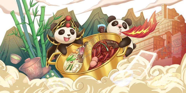 编号：35224306270514414378【酷图网】源文件下载-国潮素材