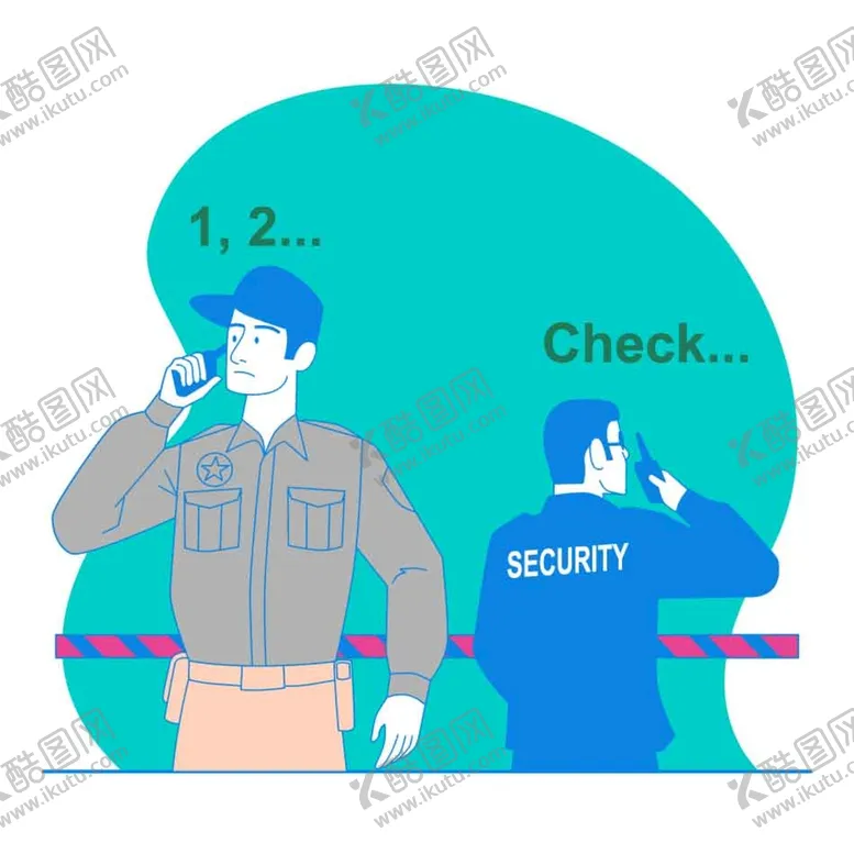 编号：23481710071004125963【酷图网】源文件下载-保安
