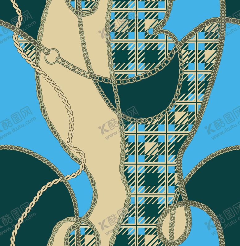 编号：25620910070424185005【酷图网】源文件下载-链条格子