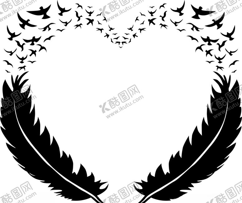 编号：18065407060144118859【酷图网】源文件下载-羽毛小鸟