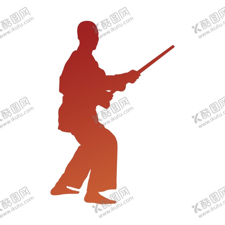 编号：42249506162015283119【酷图网】源文件下载-练功挥棍2