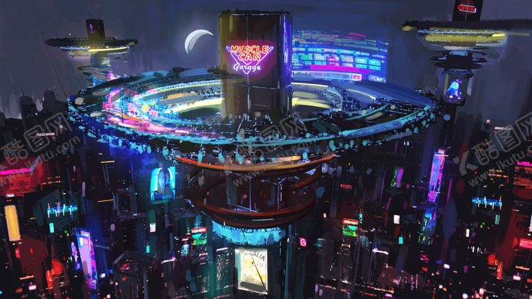 编号：13704309202006589645【酷图网】源文件下载-宇宙擂台插画卡通背景素材