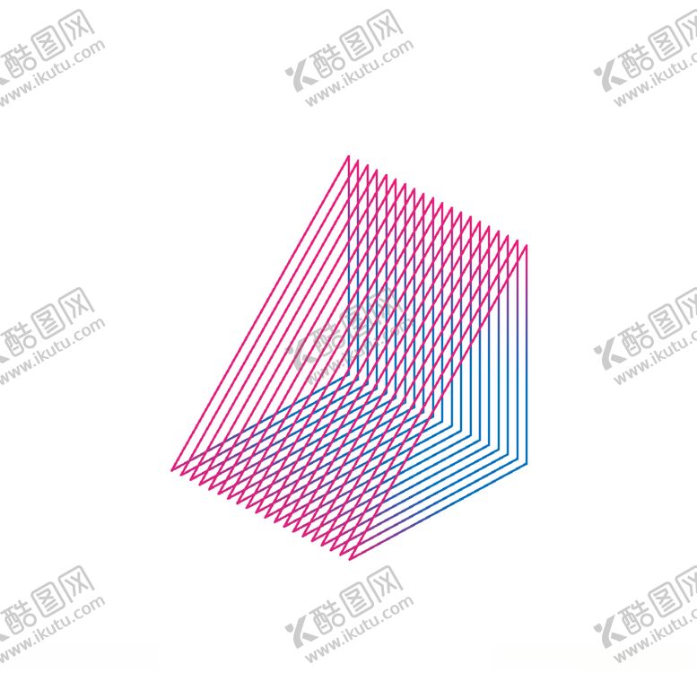 编号：79447309191733599959【酷图网】源文件下载-渐变几何线框