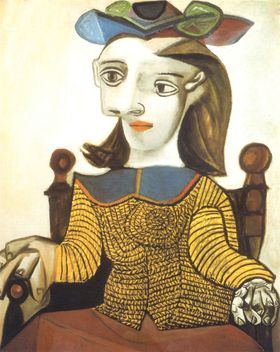 毕加索抽象绘画作品