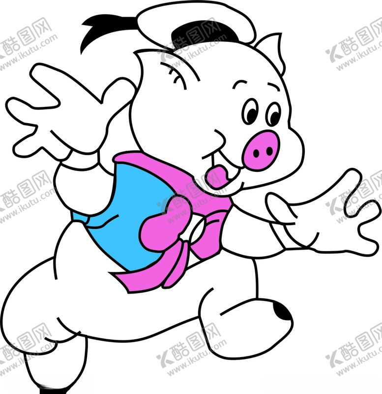 编号：96560207082215426329【酷图网】源文件下载-卡通猪