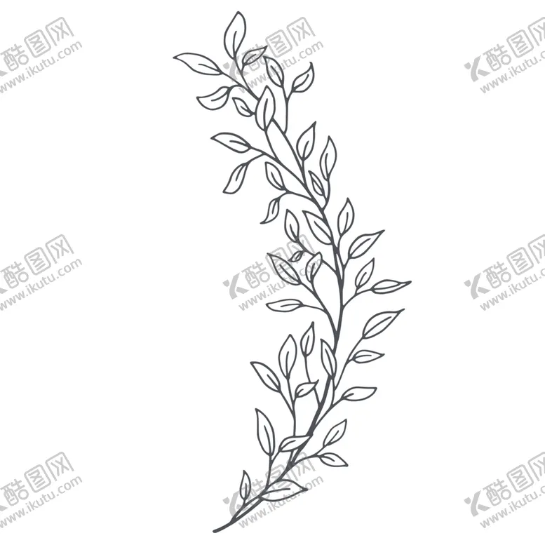 编号：79703406270911568444【酷图网】源文件下载-手绘植物