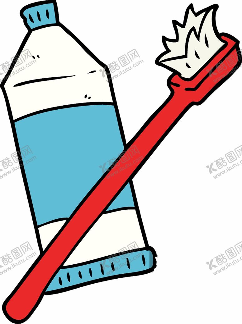 编号：53310109211302182708【酷图网】源文件下载-牙刷牙膏