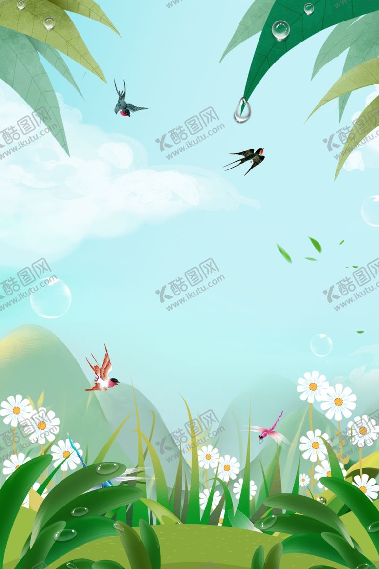编号：42329805070959264720【酷图网】源文件下载-春季海报展板背景
