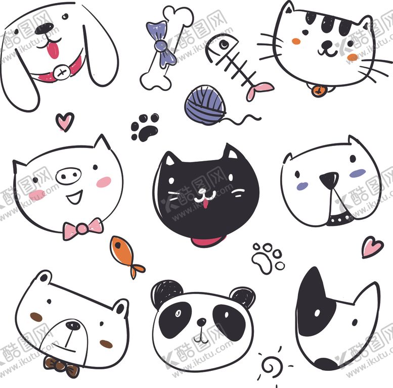 编号：80163406261248293828【酷图网】源文件下载-猫卡通