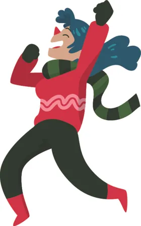 冬装天服饰服卡通人物