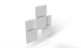 高端样机VI智能样机贴图海报设计便签mockups