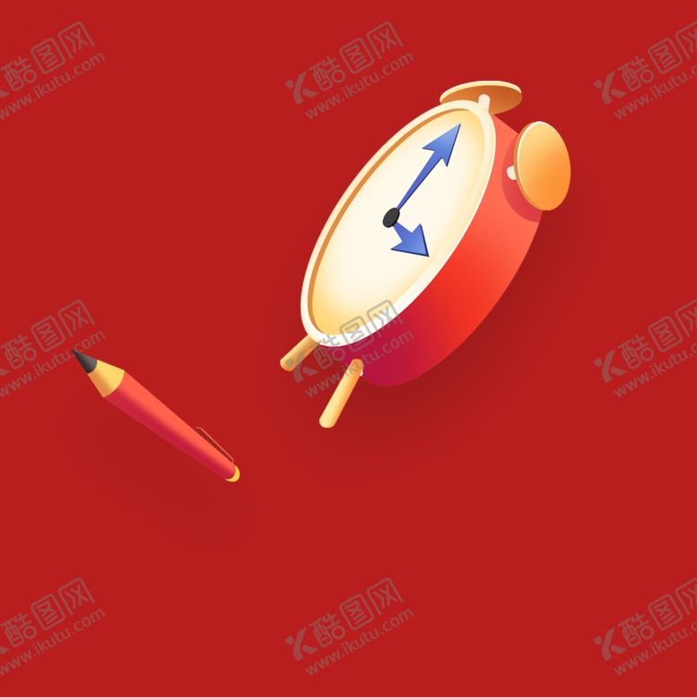 编号：13479103080014267132【酷图网】源文件下载-卡通闹钟
