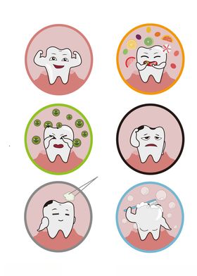 口腔牙齿全国爱牙日活动主画面
