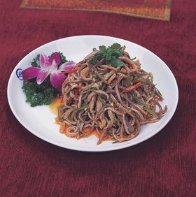 家常菜红油肚丝