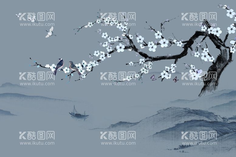 编号：14596510221201233164【酷图网】源文件下载-水墨画