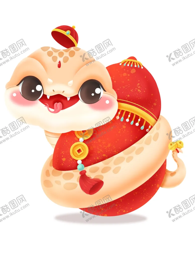 编号：24578001292131014843【酷图网】源文件下载-蛇年插画