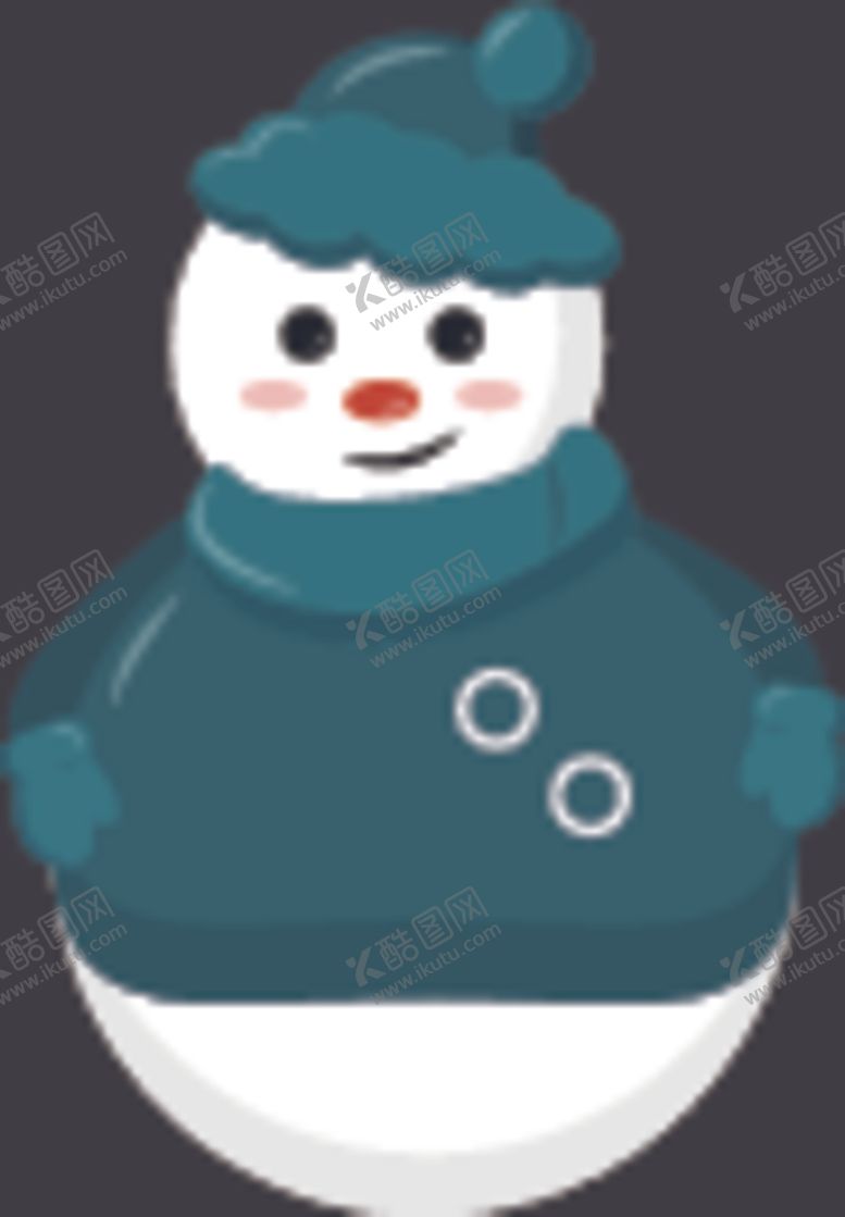 编号：17857306191313184548【酷图网】源文件下载-卡通雪人