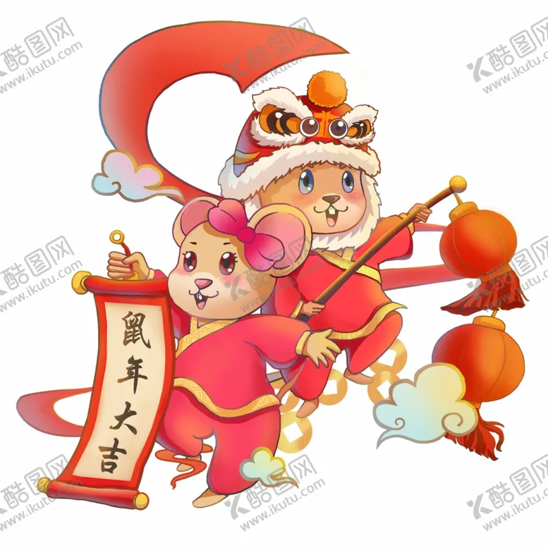 编号：96195607030752266959【酷图网】源文件下载-卡通小老鼠