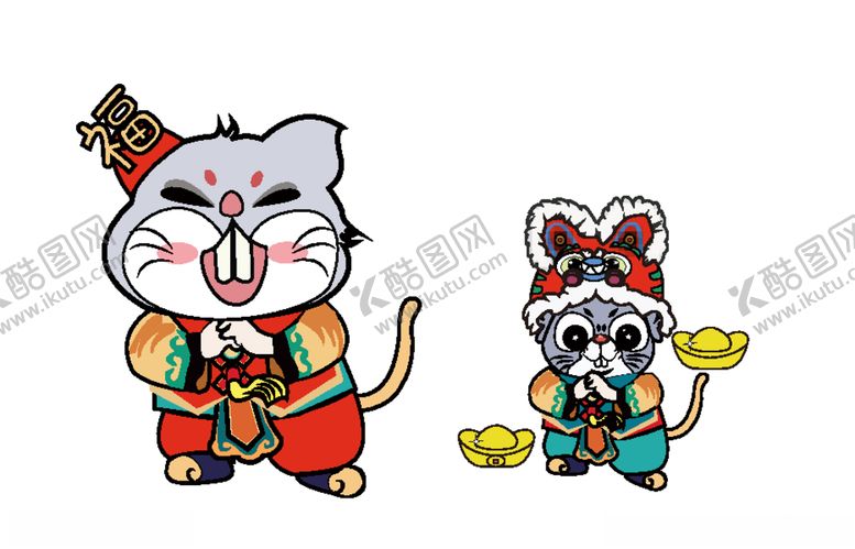 编号：20503909262209129990【酷图网】源文件下载-卡通老鼠