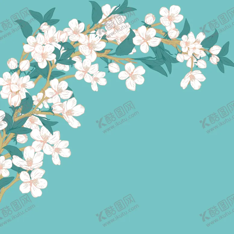 编号：99360411071059028604【酷图网】源文件下载-水彩花卉
