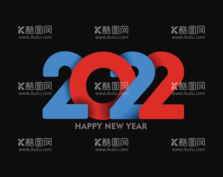 编号：21078609202352103518【酷图网】源文件下载- 新年海报 2022字体