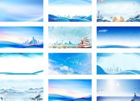 展板背景