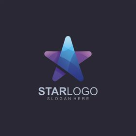 星星标志图icon设计商设计企业logo