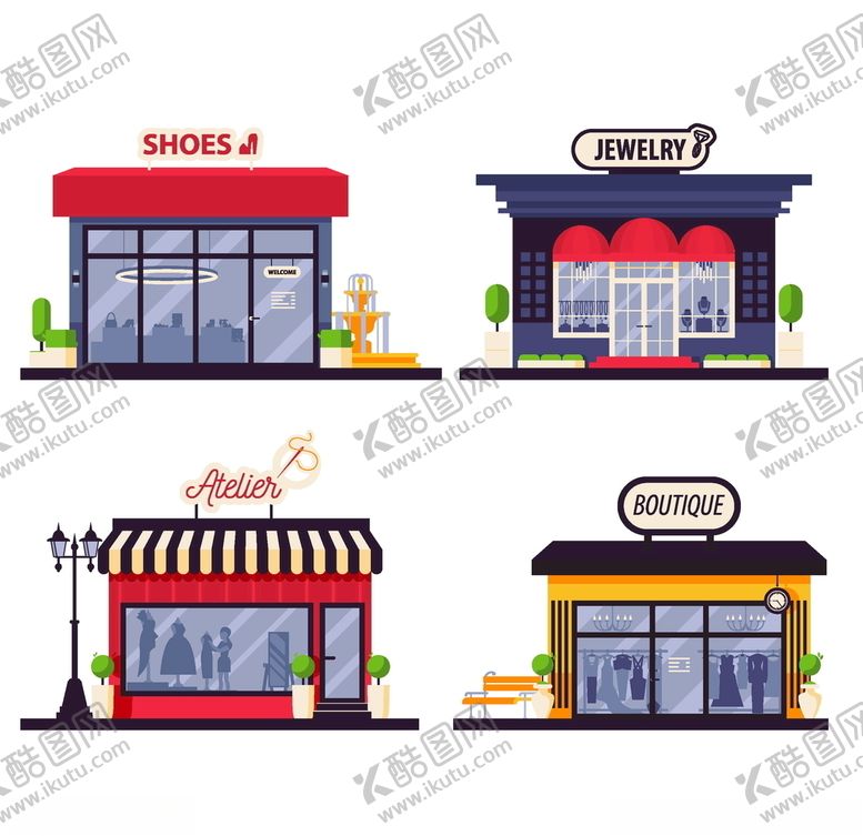 编号：14060409230613591320【酷图网】源文件下载-扁平化房屋