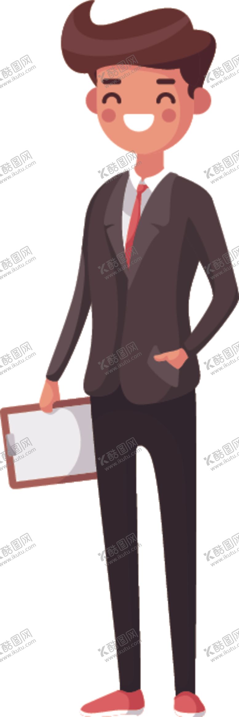 卡通人物表情AI矢量图AI设计素材