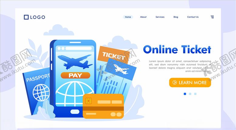 编号：87752010061348237320【酷图网】源文件下载-网上订购机票