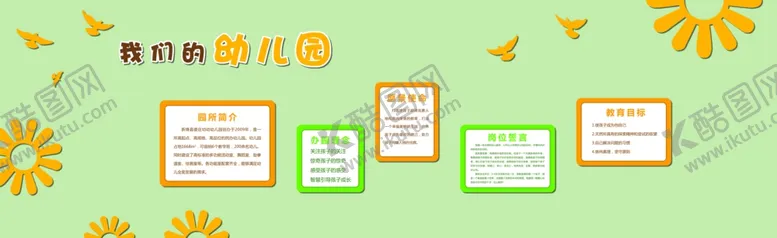 编号：83080803131824129553【酷图网】源文件下载-幼儿园墙面布置