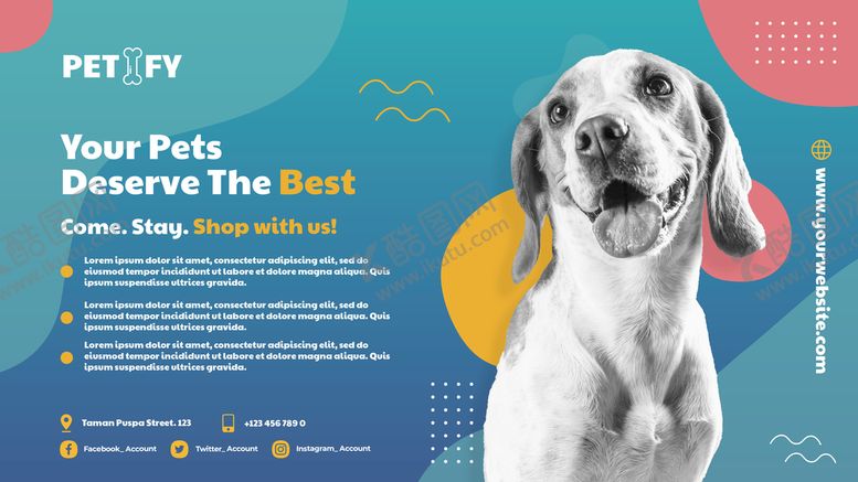 编号：04935110020409197632【酷图网】源文件下载-可爱宠物登录页模板