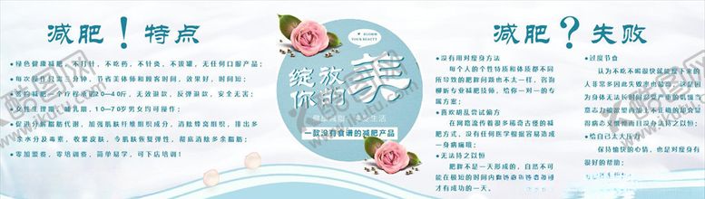 编号：88746210011025518397【酷图网】源文件下载-美容展板未转曲