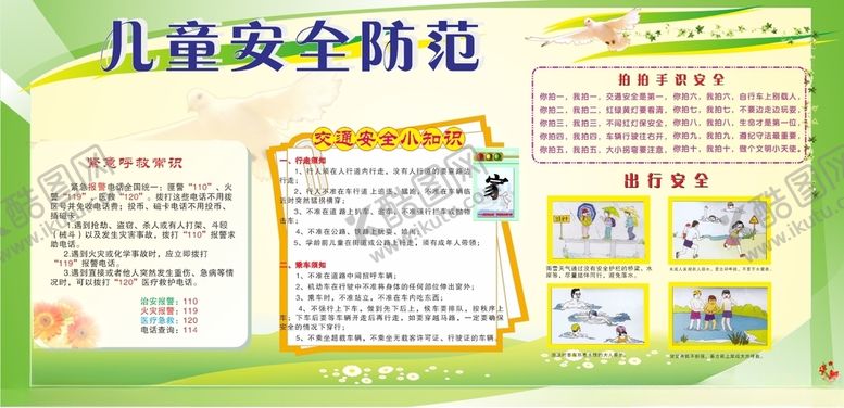 编号：36209012102115475856【酷图网】源文件下载-交通安全展板