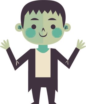 万圣节扮演卡通人物装换装