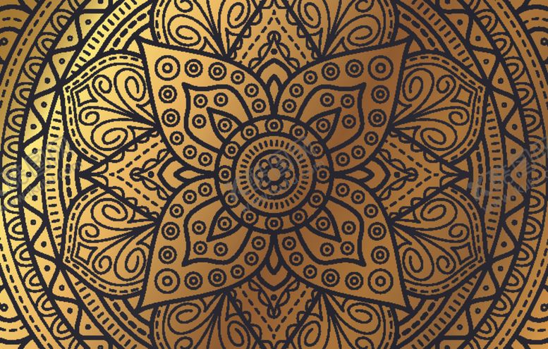 编号：45782910282239278440【酷图网】源文件下载-曼陀罗花纹