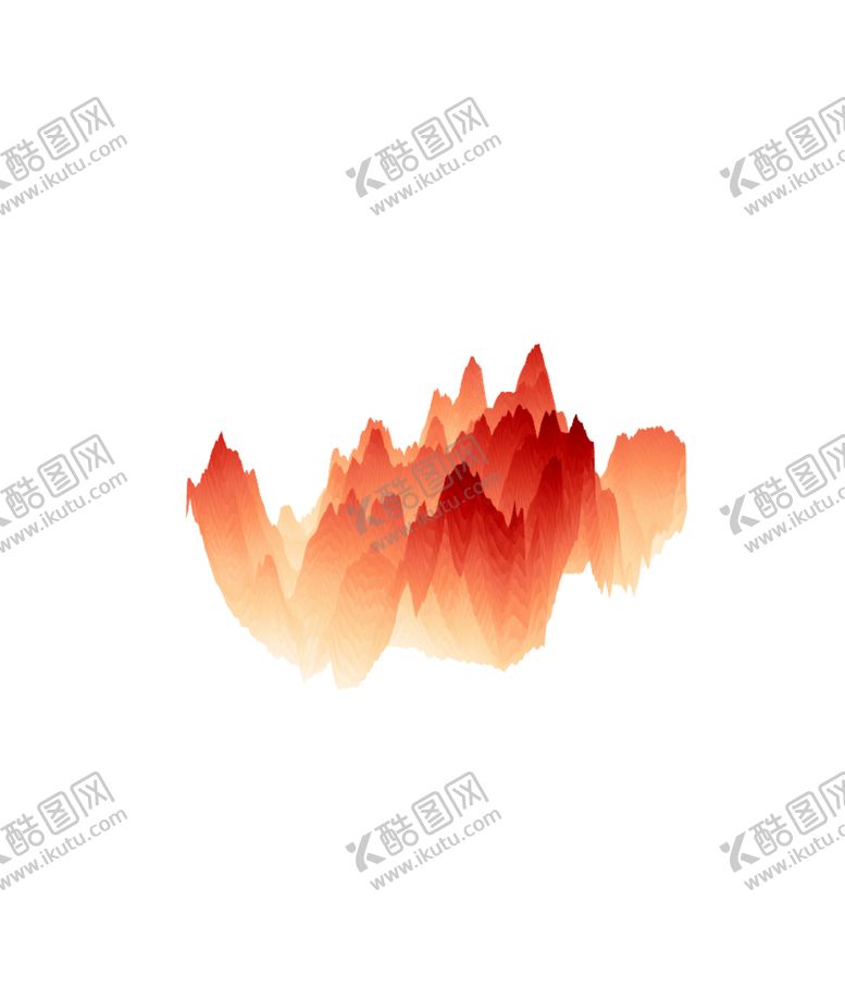 编号：55046304281111151312【酷图网】源文件下载-抽象山峰
