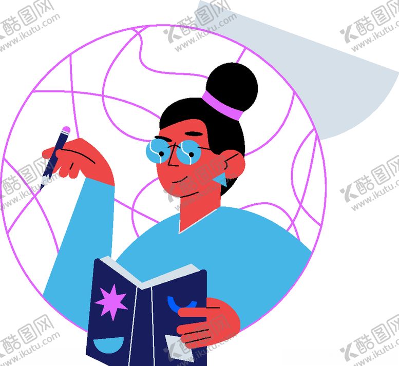 编号：68851709190221266051【酷图网】源文件下载-卡通创意插画