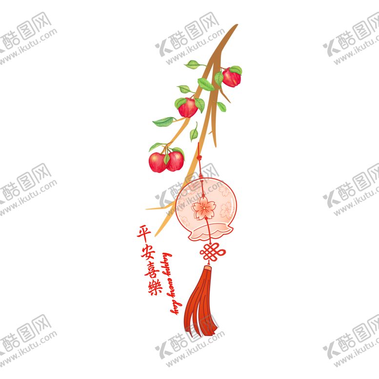 编号：82556102182244079149【酷图网】源文件下载-卡通大平安如梦图案