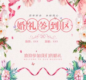 婚礼签到处