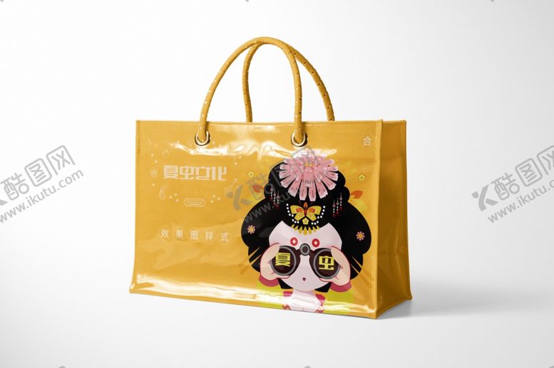 编号：91317205110513165850【酷图网】源文件下载-手提袋样机