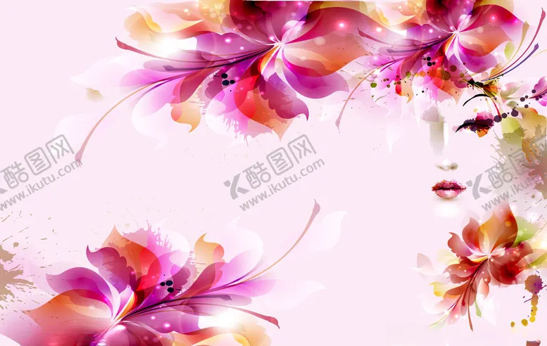 编号：19369306261559509343【酷图网】源文件下载-水彩人物插画印花