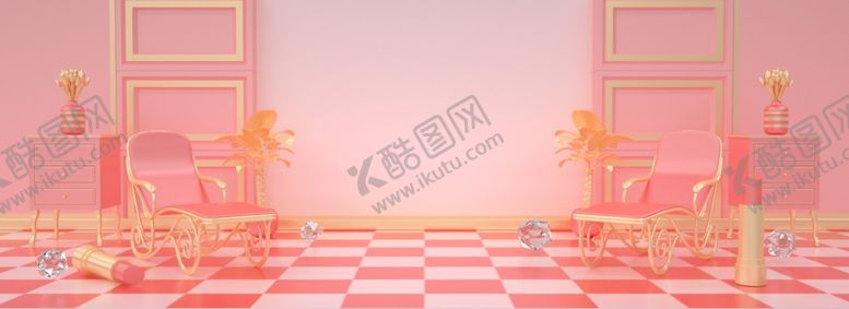 编号：34849604300144004596【酷图网】源文件下载-赛博舞台科技展台C4D场